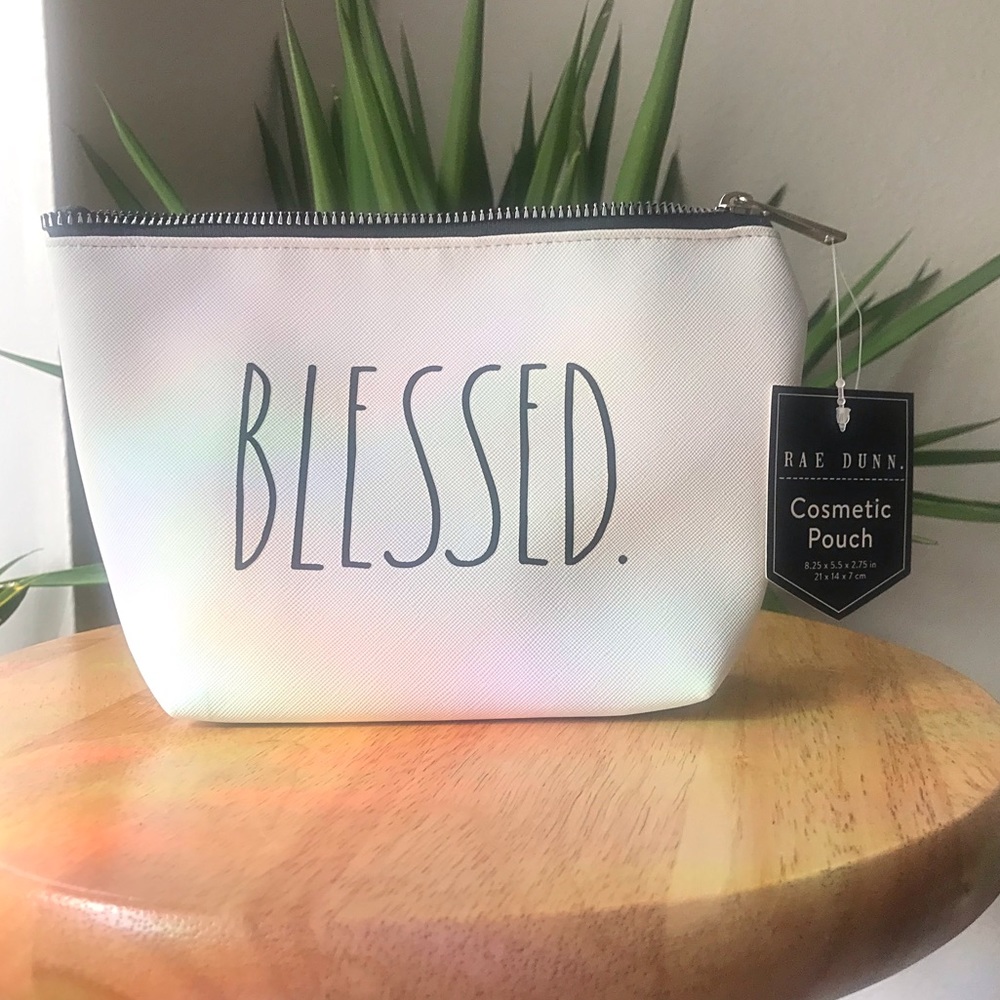 Blessed Rae Dunn Cosmetic Bag